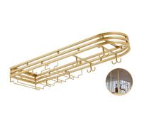 Porte-vin Suspendu, Supports flottants en métal, Plafond en Fer, Porte-Verres à vin, étagères de Rangement, Tasses à vin, Support Suspendu, présentoir en Fer, Porte-vin pour la Maison, Bar,