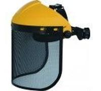 Porte visière avec visière grillage protection tête débroussaillage tronçonnage DELTA PLUS