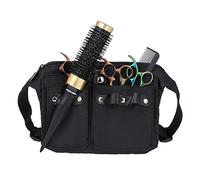 Porte-visor, Ceinture de Taille, Boîtier D'organisateur à Outils de Cheveux élégant, Pochette de Coiffure avec 2 Petites Poches et 2 Grandes Poches (une avec Fermeture à