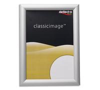 Porte-visuel avec cadre clipsable A4. Livré avec fixation. Dim : 24 x 32,7 x 1,2 cm