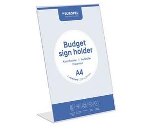 Porte-visuel Budget, A5 portrait, incliné