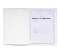 Porte-Vues Exacompta 20 vues Polypropylène 0,8mm Krea Cover Blanc Blanc G