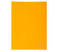 Exacompta - Réf. 8529E - Carton de 20 Protèges-documents OPAK - 20 pochettes grainées antireflet - 40 vues - pour format A4 - dimensions 24 x 32 cm - couverture en polypro souple - couleur jaune