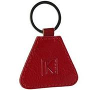 Porteclés 100% cuir porte clés de voiture . Rouge G