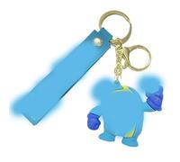 Porteclés Cartoon Porte -Clés De Dessin Animé,2Pcs Figurine Stars 3D Porte-Clés Accessoires Garçon Sac à Dos Porte-Clés Star École Sac à Dos Garçon Cadeau d'Anniversaire Cool Keychain Décoration