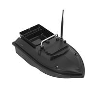 Portée de la télécommande de 500 m - Lumières de nuit et d'état - Hélices à trois lames avec forte puissance - Bateau d'alimentation avec écho et GPS RC - Bateau de pêche télécommandé - Caméra