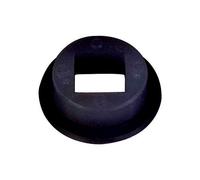 Portée pour tige carrée de 7 mm - nylon noir - 10 pièces BRICOZOR