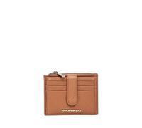 Portefeuille à fermeture bouton-pression en cuir femme Mandarina Duck Marron 9x11x2 cm