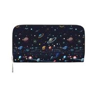 Portefeuille à main pour femme, portefeuille avec poche zippée, pochette tendance comme cadeau