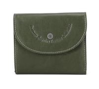 Portefeuille à trois volets en cuir de vache véritable avec blocage RFID, emplacements pour cartes, compartiments pour billets, poche à fermeture éclair, compact, durable, résistant aux rayures, pour