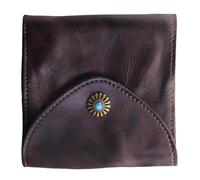 Portefeuille à trois volets - Portefeuille pour cartes de crédit en cuir PU avec compartiments et fentes pour cartes - Porte-monnaie, portefeuille à trois volets pour la randonnée, l'escalade, le