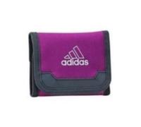 Portefeuille - ADIDAS ORIGINALS - logo adidas - Violet - 100% polyester - Fermeture scratch et zip