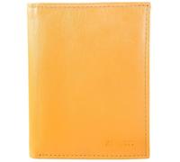 Portefeuille - AKZENT - Badil - Cuir mouton marron - Compact 12x10x2 cm - 11 emplacements cartes