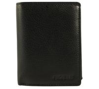 Portefeuille - AKZENT - Classique - Cuir véritable - Noir - Compact 12,5x9,5x2 cm