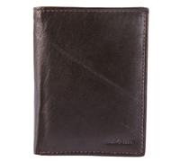 Portefeuille - AKZENT - Kassem - Cuir véritable vachette - Marron - Compact 9x2x12 cm