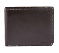 Portefeuille - AKZENT - Mansour - Cuir vache véritable - Format horizontal 12×9×2 cm - 4 emplacements cartes