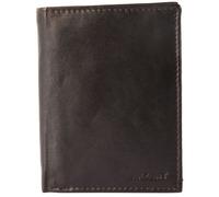 Portefeuille - AKZENT - Robbin - Cuir vache - Marron - Compact 12x9x1 cm