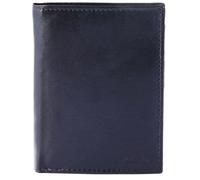 Portefeuille - AKZENT - Robbin - cuir véritable - bleu foncé - 7 fentes cartes