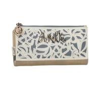 Portefeuille - Anekke - Portefeuille tout-en-un souple ""Stories"" - L - 21 x 10 x 2 cm - Beige