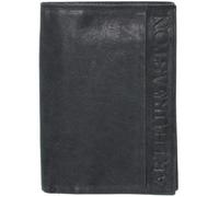 Portefeuille - ARTHUR & ASTON - ref_ast36136-a - Cuir de vachette - Souple - Noir