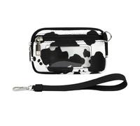 Portefeuille Avec Bracelet - Pochette Porte-monnaie Portable, Porte-cartes, Porte-clés, Fenêtre Transparente, Organisateur De Voyage Durable, Accessoire De Rangement Compact | Article Merveilleux Pour