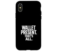 Portefeuille avec Citation « That's All Funny Dad Money Saying » Coque pour iPhone X/XS