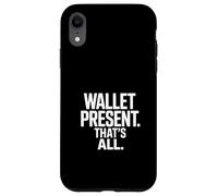 Portefeuille avec Citation « That's All Funny Dad Money Saying » Coque pour iPhone XR