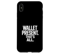 Portefeuille avec Citation « That's All Funny Dad Money Saying » Coque pour iPhone XS Max