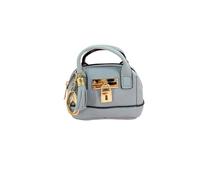 Portefeuille avec fermeture éclair et porte-monnaie multifonction en cuir PU pour clés, étui de rangement pour cartes de crédit, bleu clair, Taille unique