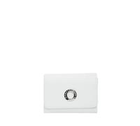 Portefeuille avec logo estampé à chaud femme Mandarina Duck Blanc 8x12x2,5 cm