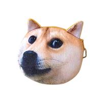 Portefeuille Boîte Cadeau Tendance et Mignon Cadeaux Animaux Porte-monnaie Sac à Carte Sac à Clé 3D Dog Printing Portefeuille Hommes Pour Cartes Et Billets, k, Taille unique