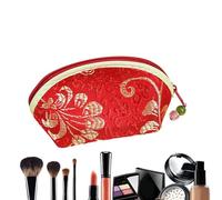 Portefeuille brodé Chinois - Porte-Monnaie Portable Facile à Transporter avec Fermeture éclair | Porte-Monnaie brodé au Design Classique, idéal pour Un Usage Quotidien comme Sac de Rangement ou comme