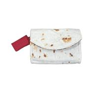 Portefeuille Burrito, Sac à Main Amusant en Forme de Burrito ou de Tortilla pour Femmes et Hommes, Grand Sac en Cuir Tortilla, Porte-Cartes de Voyage, Organisateur de Rangement Original
