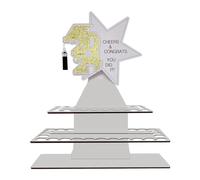 Portefeuille cadeau 2024 pour remise de diplôme 2024, cadeau de félicitations, remise de diplôme 2024, cadeau de remise de diplôme pour lui ou elle (taille B, taille unique)