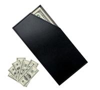 Portefeuille Clip Monétaire - Minimaliste, Slim | Portefeuille Billfold En Cuir PU Avec Clip En Argent Fort, Verrouillage, Étui De Poche Pratique Pour Dette, ID, Monnaies, Espèces, Hommes Et