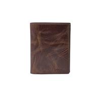 Portefeuille combin international Fossil pour homme, Derrick, marron fonc , taille unique