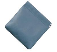 Portefeuille compact en cuir PU pour homme, porte-monnaie, porte-cartes de crédit, poche à monnaie facile d'accès pour femmes et hommes, bleu, Organiseur de sac