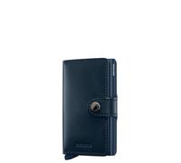 Portefeuille compact - SECRID - Miniwallet - Cuir de vachette - Bleu-Fonce - Coque rigide
