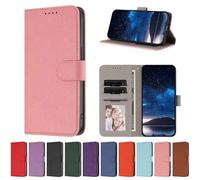 Portefeuille Coque ZTE Nubia Z60S Pro 5G, étui en Cuir PU rétro avec Rangements Porte-Cartes de Crédit, avec Fonction de Support, Coque pour ZTE Nubia Z60S Pro 5G-Rose