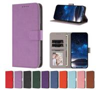 Portefeuille Coque ZTE Nubia Z60S Pro 5G, étui en Cuir PU rétro avec Rangements Porte-Cartes de Crédit, avec Fonction de Support, Coque pour ZTE Nubia Z60S Pro 5G-Violet Clair