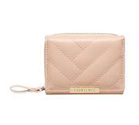 Portefeuille court en cuir multifonction à trois volets pour filles - Portefeuille pour téléphone (rose, taille unique)