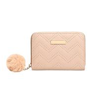 Portefeuille court pour femme avec fermeture éclair et plusieurs emplacements pour cartes, pochette pour téléphone, imprimé vache, a, Taille unique