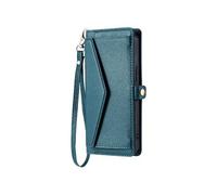Portefeuille Crossbody Etui Pour Realme C30/C30S Fente Pour Les Factures A Fermeture Eclair Blocage RFID Titulaire De La Carte Bleu