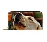 Portefeuille Cuir Cuir Zip Long Purse Labrador Get Stoned Dog