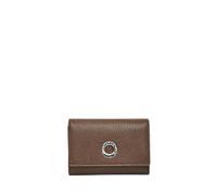 Mandarina Duck Portefeuille cuir femme Mellow Leather 9,5x13,5x3,5 cm Marron