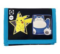 Pokémon Portefeuille Bi-Fold BR20-11PK – Unisexe pour enfant – Noir