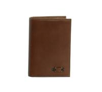 Portefeuille David William en cuir ref 46256 Marron 10*15*2.5