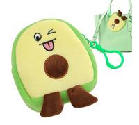 Portefeuille De Changement De Forme De Fruits - Cadeau À Avocat Drôle, Porte-Monnaie À Monnaie À Avocat Portable, Cadeaux D'avocat Drôle | Mall Soft Coinn Purse pour Le Casque, À Lèvres, La C