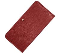Portefeuille de golfeur, pince à billets fin - Portefeuille minimaliste fin en polyuréthane multifonction pour les occasions de golf, enveloppe de poche quotidienne pour argent, rouge vin, Refer to