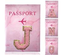 Portefeuille De Passeport Pour Femmes Et Hommes, Couverture De Passeport D'affaires Rfid Vintage Support De Couverture De Passeport Portable Multifonctionnelle, Étui Portefeuille En PU Pour Carte D'id